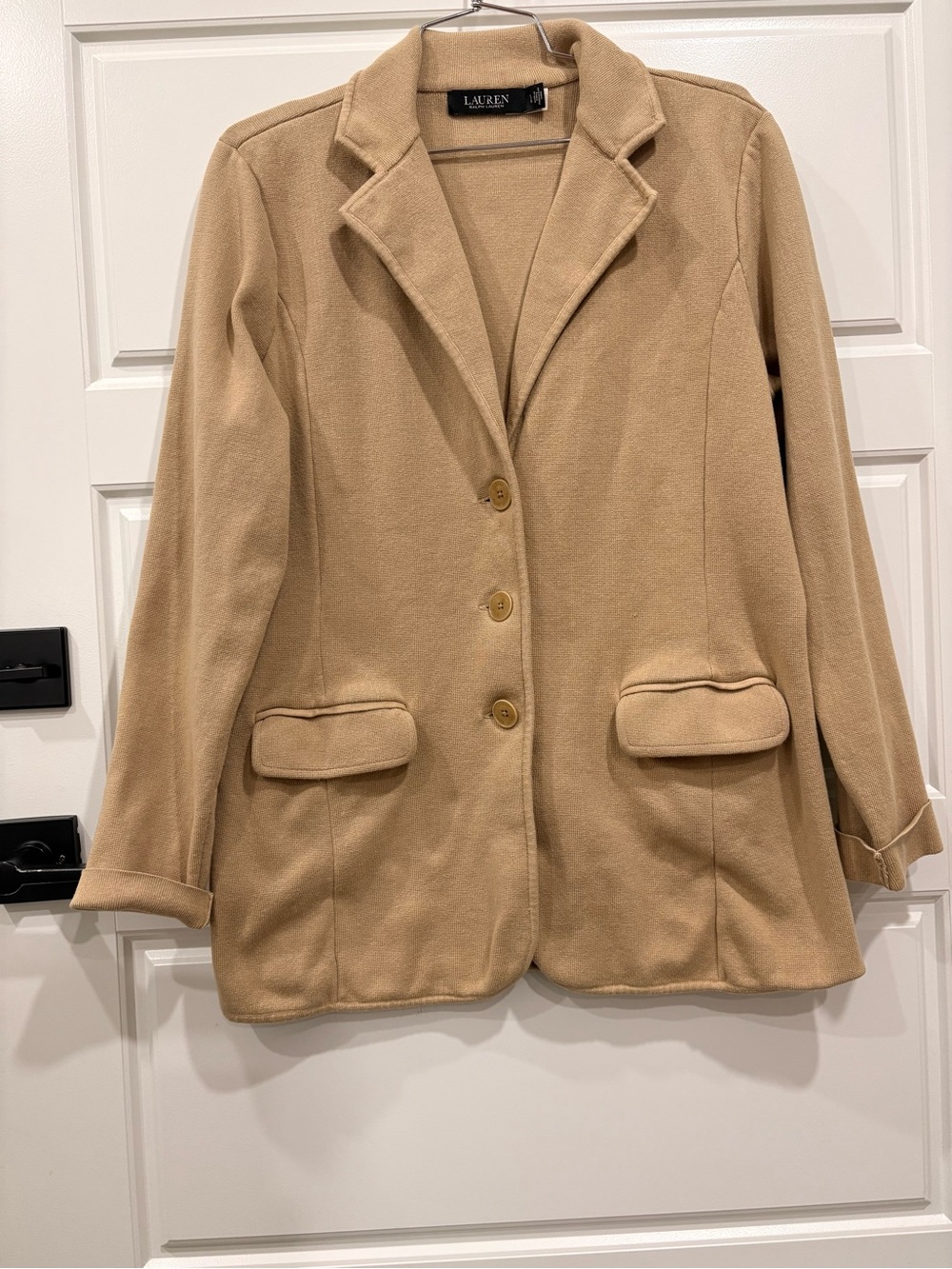 Ralph Lauren Women's Tan Blazer Jacket